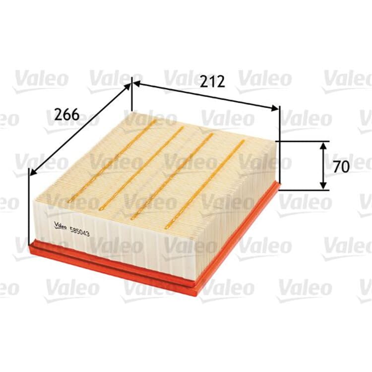 Valeo Luftfilter Audi A4 Seat Exeo Valeo Luftfilter Audi A4 Seat Exeo von VALEO
