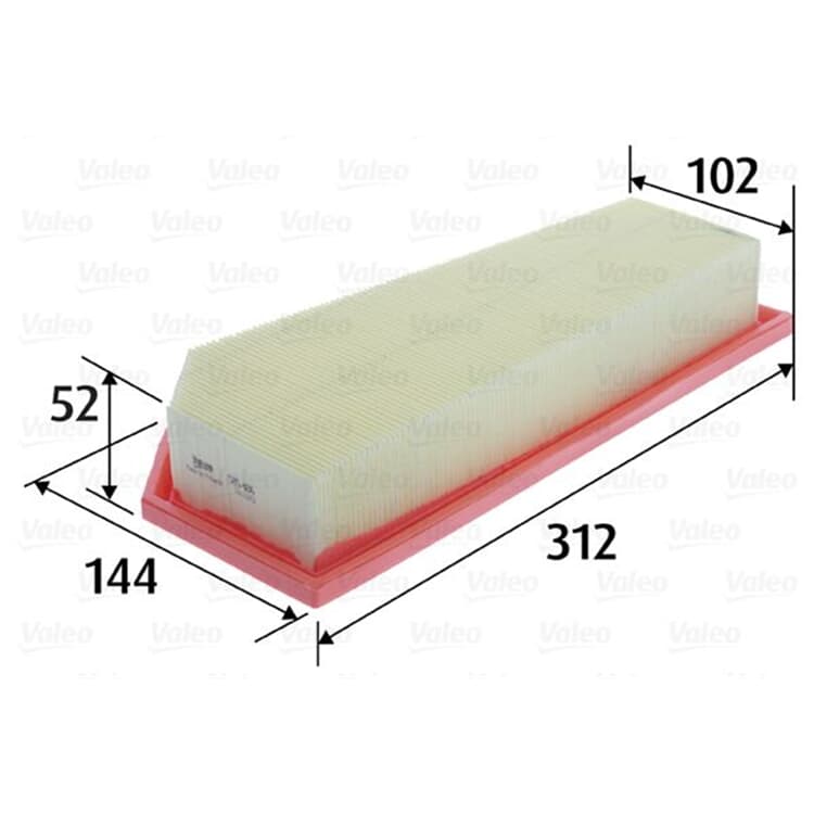 Valeo Luftfilter Mercedes C-Klasse E-Klasse Slk Valeo Luftfilter Mercedes C-Klasse E-Klasse Slk von VALEO