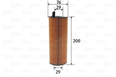 Valeo Ölfilter [Hersteller-Nr. 586599] für Audi, VW von VALEO