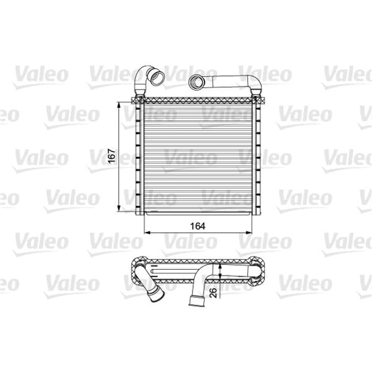 Valeo W?rmetauscher Audi Seat Skoda VW Valeo W?rmetauscher Audi Seat Skoda VW von VALEO