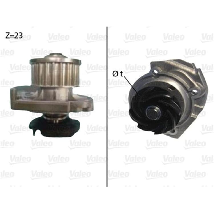 Valeo Wasserpumpe Abarth Fiat Lancia Valeo Wasserpumpe Abarth Fiat Lancia von VALEO