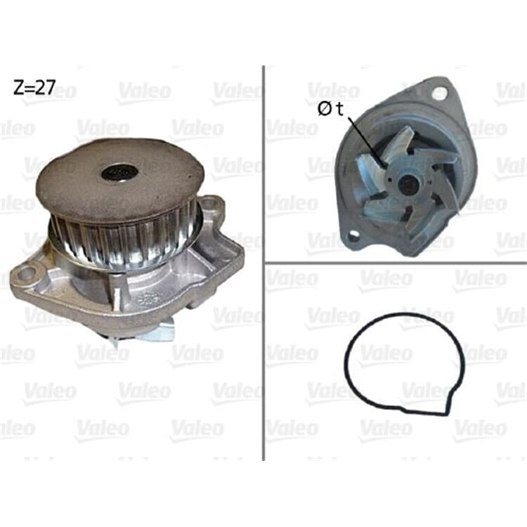 Valeo Wasserpumpe Audi Seat Skoda VW Valeo Wasserpumpe Audi Seat Skoda VW von VALEO