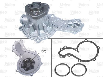 Valeo Wasserpumpe [Hersteller-Nr. 506666] für Audi, Ford, Seat, VW von VALEO