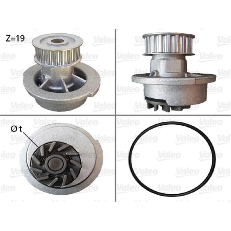 Valeo Wasserpumpe Daewoo Opel Valeo Wasserpumpe Daewoo Opel von VALEO