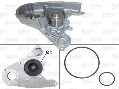 Valeo Wasserpumpe [Hersteller-Nr. 506864] für Fiat, Iveco von VALEO