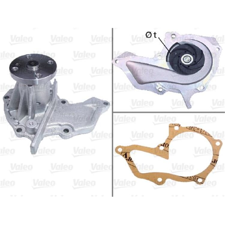 Valeo Wasserpumpe Ford Courier Fiesta Focus Fusion Puma Mazda 121 2 Valeo Wasserpumpe Ford Courier Fiesta Focus Fusion Puma Mazda 121 2 von VALEO