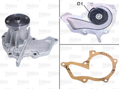 Valeo Wasserpumpe [Hersteller-Nr. 506472] für Ford, Mazda von VALEO
