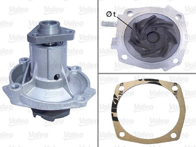 Valeo Wasserpumpe [Hersteller-Nr. 506148] für Lada von VALEO
