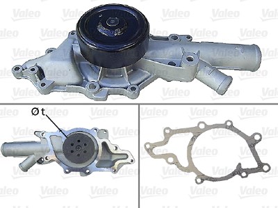 Valeo Wasserpumpe [Hersteller-Nr. 506831] für Mercedes-Benz von VALEO