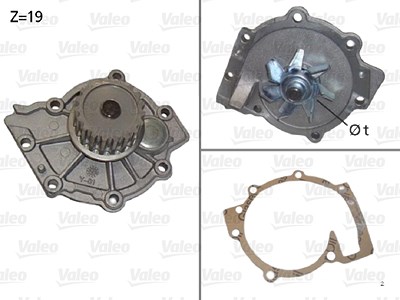 Valeo Wasserpumpe [Hersteller-Nr. 506854] für Volvo von VALEO