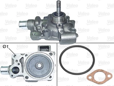 Valeo Wasserpumpe [Hersteller-Nr. 506879] für Iveco, Renault, Renault Trucks von VALEO