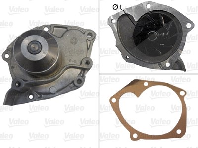 Valeo Wasserpumpe [Hersteller-Nr. 506725] für Nissan, Renault, Suzuki von VALEO