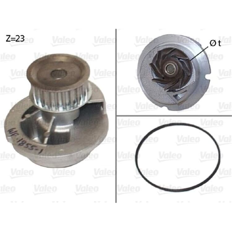 Valeo Wasserpumpe Opel Saab Valeo Wasserpumpe Opel Saab von VALEO