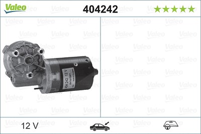 Valeo Wischermotor [Hersteller-Nr. 404242] für Audi, Seat, Skoda, VW von VALEO