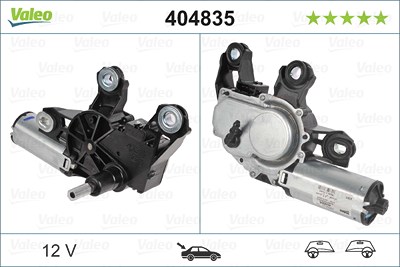 Valeo Wischermotor [Hersteller-Nr. 404835] für Seat, VW von VALEO
