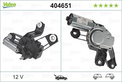 Valeo Wischermotor [Hersteller-Nr. 404651] für Skoda von VALEO