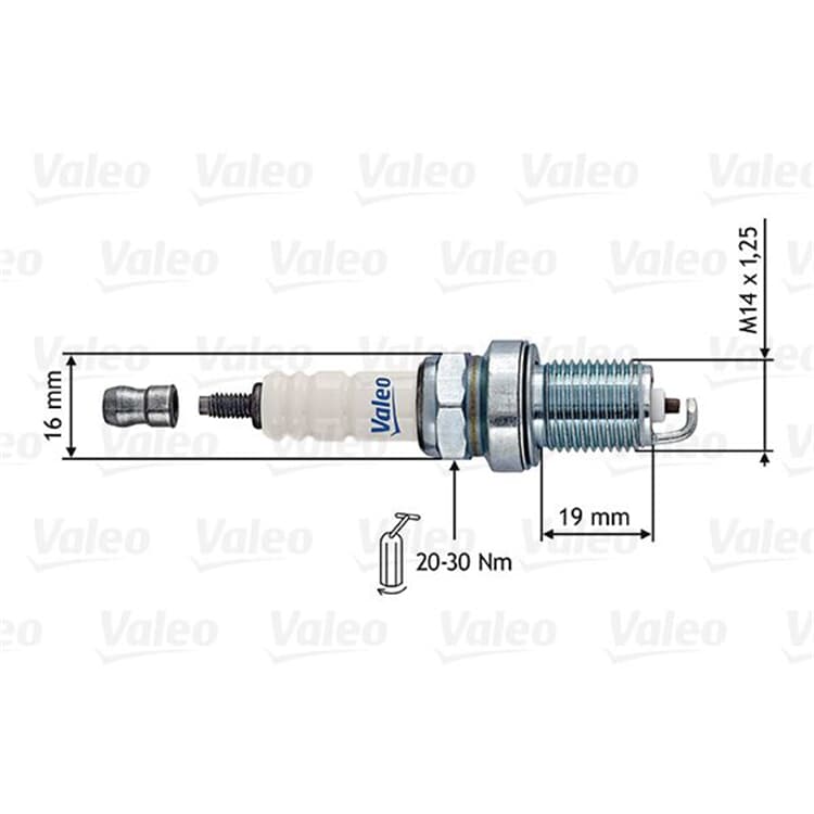 Valeo Z?ndkerze  Chevrolet Ford Peugeot Renault Toyota von VALEO