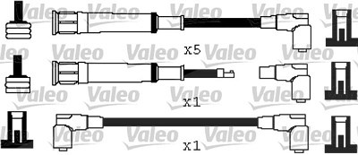 Valeo Zündleitungssatz [Hersteller-Nr. 346377] für BMW von VALEO