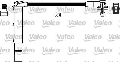 Valeo Zündleitungssatz [Hersteller-Nr. 346486] für Ford von VALEO