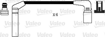 Valeo Zündleitungssatz [Hersteller-Nr. 346040] für Chevrolet, Daewoo von VALEO