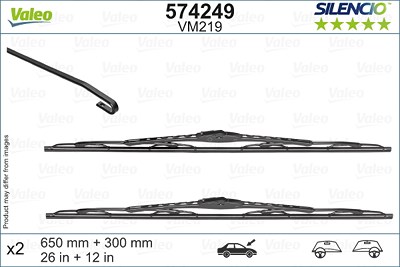 Valeo Wischblatt [Hersteller-Nr. 574249] für Nissan von VALEO