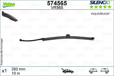 Valeo Wischblatt [Hersteller-Nr. 574565] für Volvo von VALEO