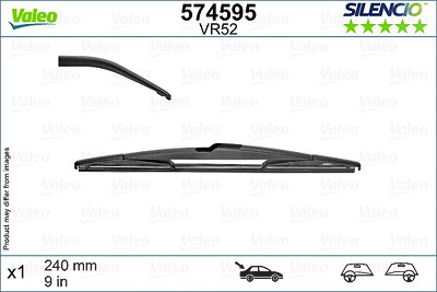 Valeo Wischblatt [Hersteller-Nr. 574595] für Chrysler, Lancia, Peugeot, Renault von VALEO