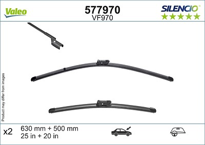 Valeo Wischblatt [Hersteller-Nr. 577970] für BMW, Ford von VALEO