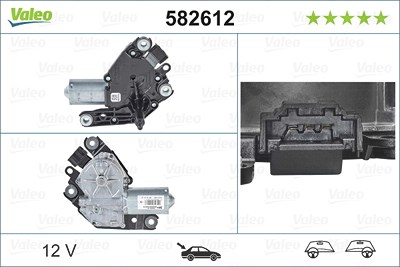 Valeo Wischermotor [Hersteller-Nr. 582612] für Mercedes-Benz von VALEO