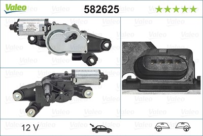 Valeo Wischermotor [Hersteller-Nr. 582625] für VW von VALEO