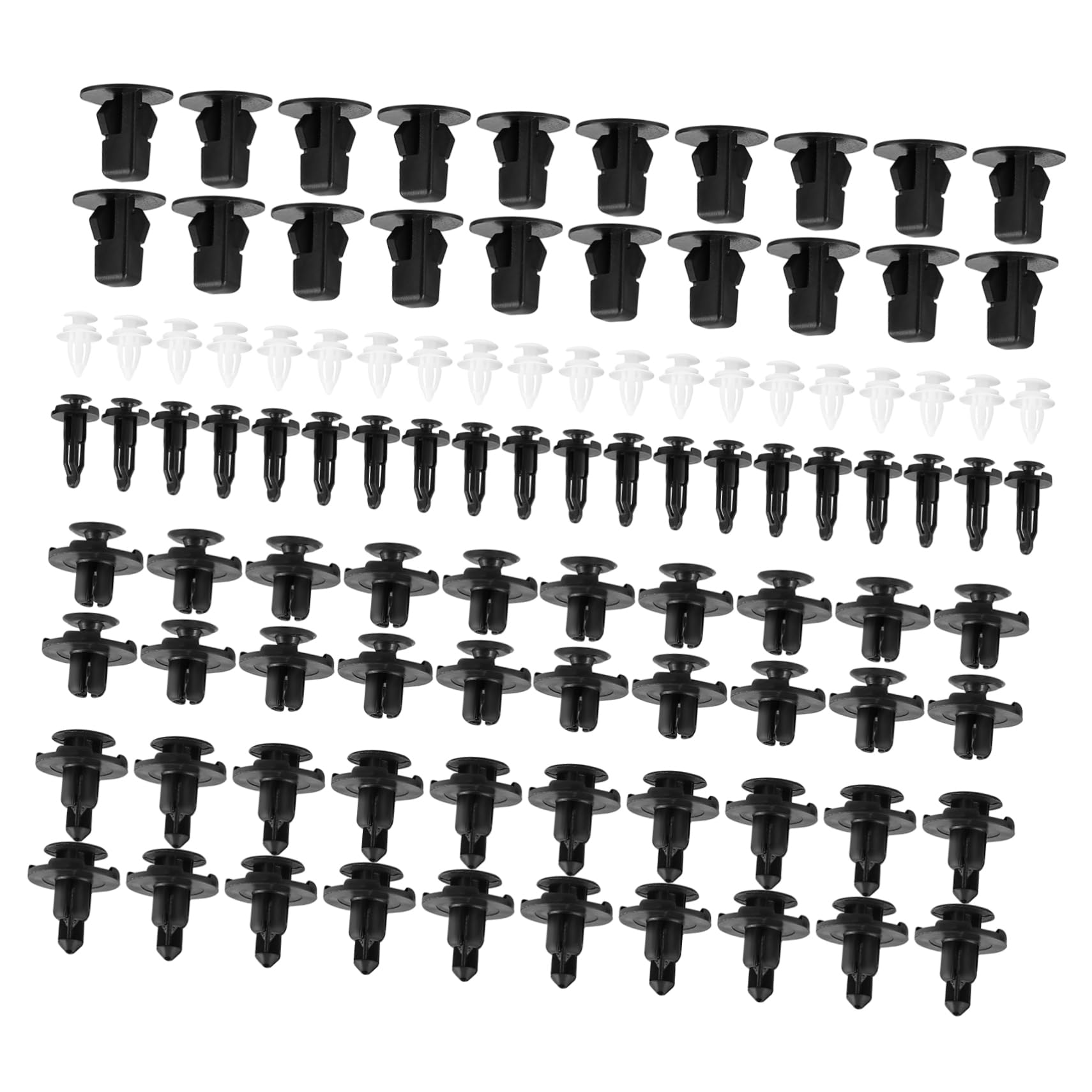 VALICLUD 100Stücke Push Karosserieclips Robuste Auto Halteklammern für Stoßstangen und Verkleidungsbefestigung Langlebig und Stabil für Reparaturen und Montagearbeiten VALICLUD 100Stücke Push Karosserieclips Robuste Auto Halteklammern für Stoßstangen und Verkleidungsbefestigung Langlebig und Stabil für Reparaturen und Montagearbeiten von VALICLUD