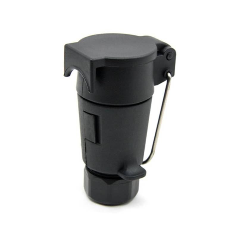 VALICLUD 12V Anhängerkabeladapter mit Poligem Stecker Wetterfester Multi Anhänger Adapter für Zuverlässige Verbindung und Einfache Installation für Fahrzeuge und Anhänger von VALICLUD