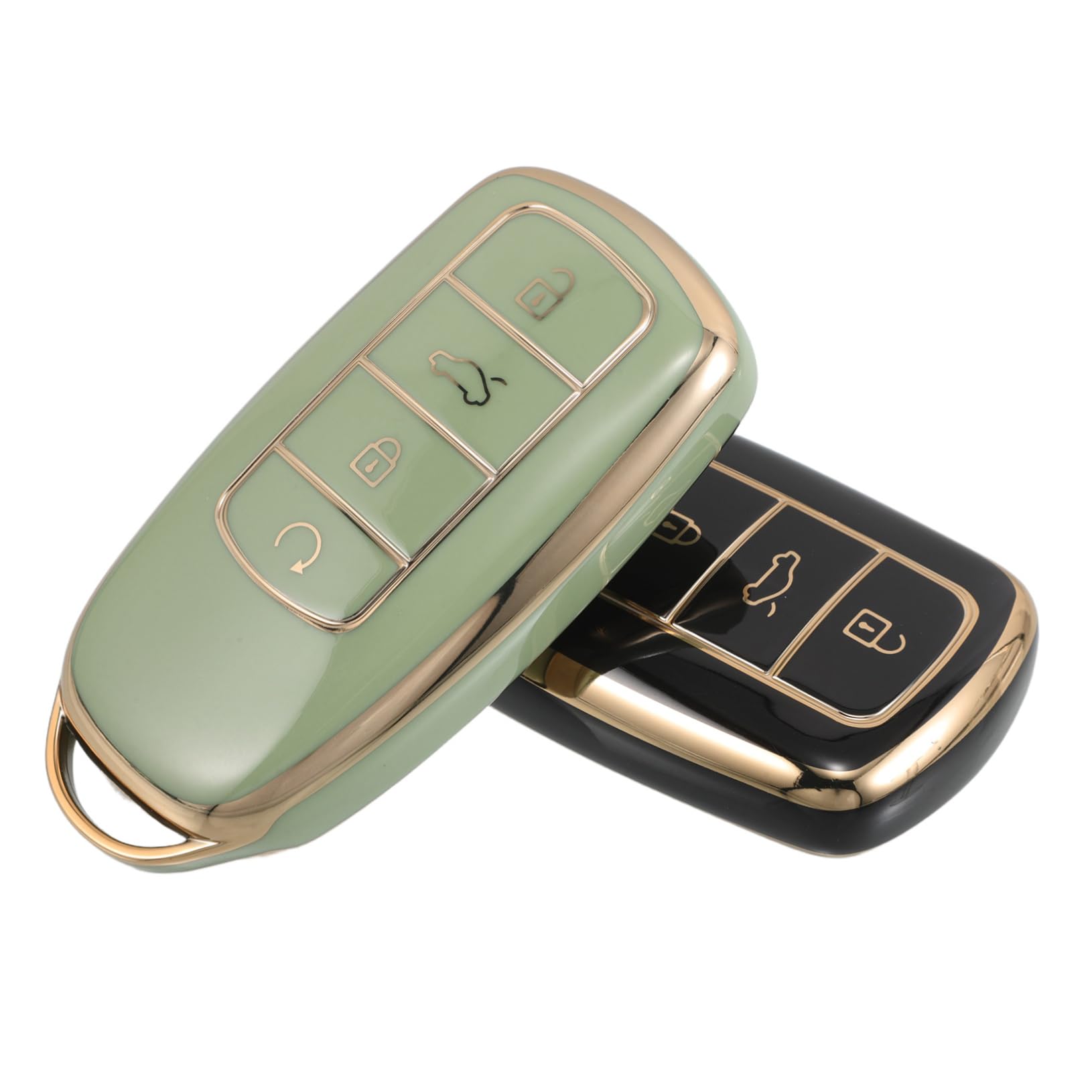 VALICLUD 2 Stück Autoschlüsselschale Schlüsseletui Auto Fall Autoschlüsselgehäuse Universal Car Key Fob Covers Auto Schlüssel Fall Abdeckung Fob-Abdeckung TPU VALICLUD 2 Stück Autoschlüsselschale Schlüsseletui Auto Fall Autoschlüsselgehäuse Universal Car Key Fob Covers Auto Schlüssel Fall Abdeckung Fob-Abdeckung TPU von VALICLUD