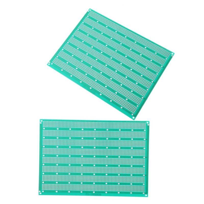 VALICLUD 2Stücke Leiterplatten Pcb Einseitige Prototypenplatine Für DIY Elektronikprojekte Anfängerfreundlich Mit Design Für Mühelose Konnektivität Und Effiziente von VALICLUD