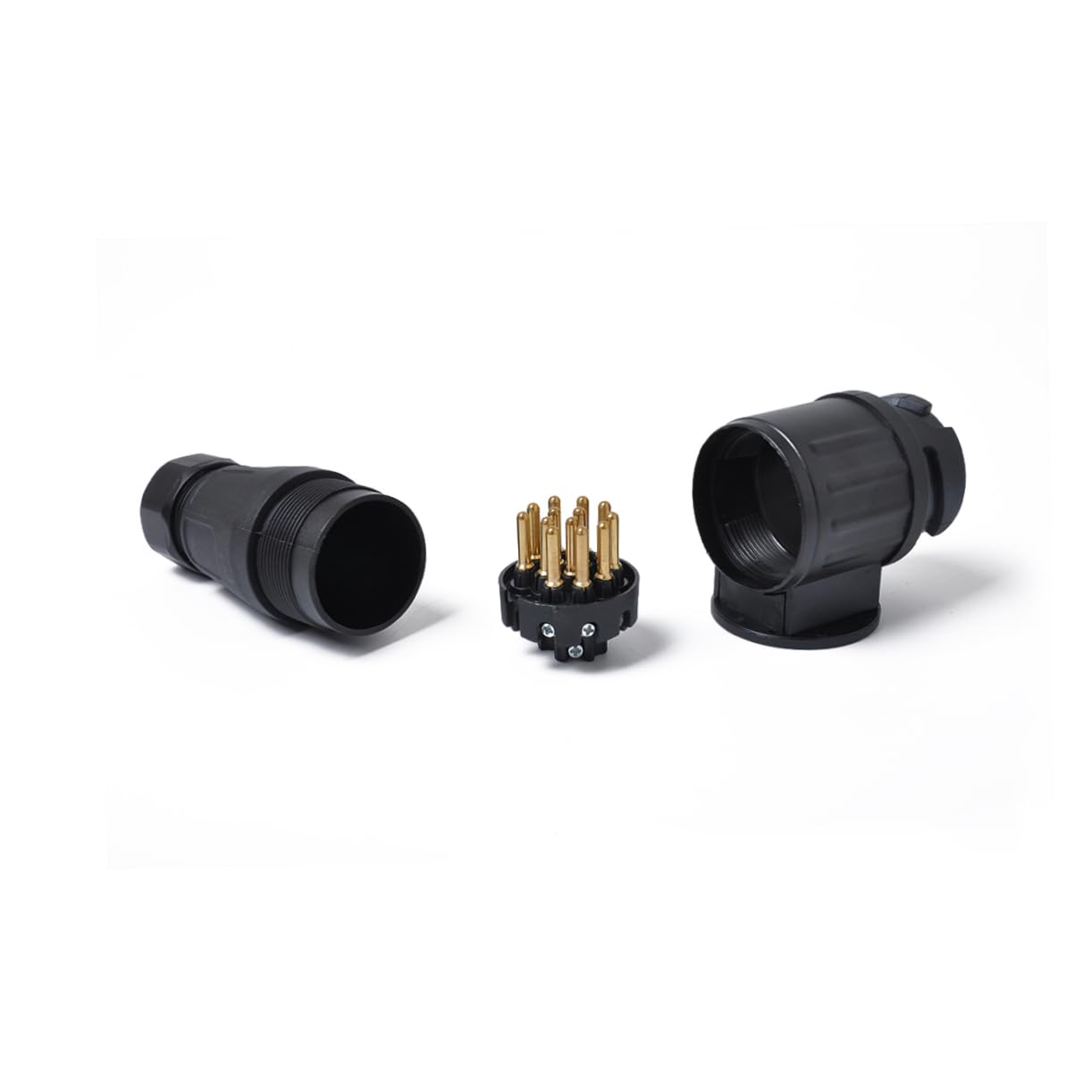 VALICLUD 2Stücke Poliger Anhängersteckeradapter Wasserdichter Nylon Stecker für LKW Langlebiger Elektrischer für Anhänger Wohnwagen und ATV Kabelverbindungen VALICLUD 2Stücke Poliger Anhängersteckeradapter Wasserdichter Nylon Stecker für LKW Langlebiger Elektrischer für Anhänger Wohnwagen und ATV Kabelverbindungen von VALICLUD