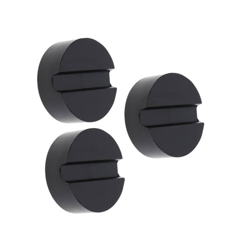 VALICLUD 3Stücke Jack Pads für Hydraulische Wagenheber Bodenheberauflage Jack Pad Adapter Schutz für Fahrzeugrahmen Schwarz Passend für Fahrzeuge und Wagenheber von VALICLUD