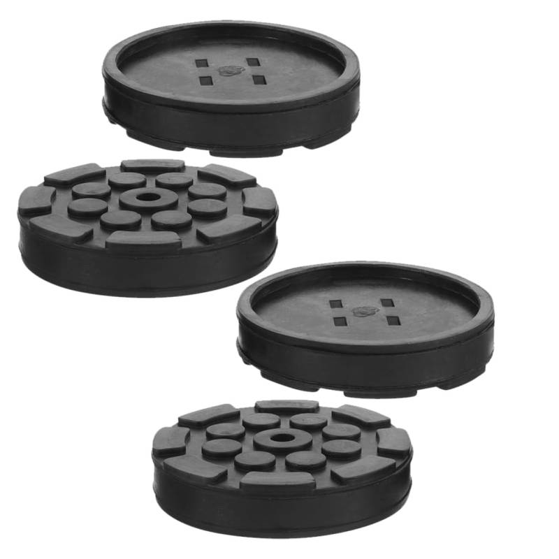 VALICLUD 4Stücke Wagenheber Adapter Hebekissen für Stabile Unterstützung Langlebiges Material für Scherenwagenheber und Andere Hebegeräte Optimaler Schutz von VALICLUD