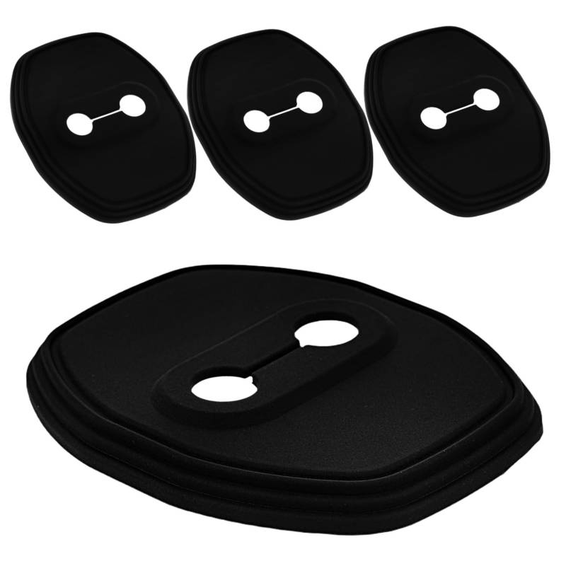 VALICLUD 4pcs Türverriegelungsschloss Cover Auto Silikonschloss Zubehör Türschloss Autozubehör Abdeckung Latch Protector Universal Autotüren Schlösser Wächter von VALICLUD