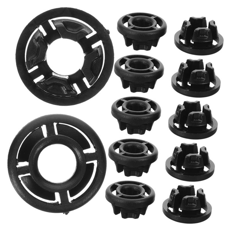 VALICLUD 50Stücke Car Hood Support Rod Clip Base for Durable Plastic Grommet Holders for Engine Cover Secure Fit Safety Assurance Easy Installation von VALICLUD