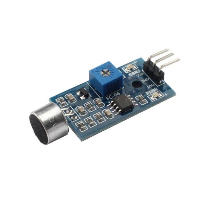 VALICLUD 5Stücke Sound Sensor Module Adjustable Sensitivity Digital Output Switch Voice Activated Control Easy Installation Compatible With Systems von VALICLUD