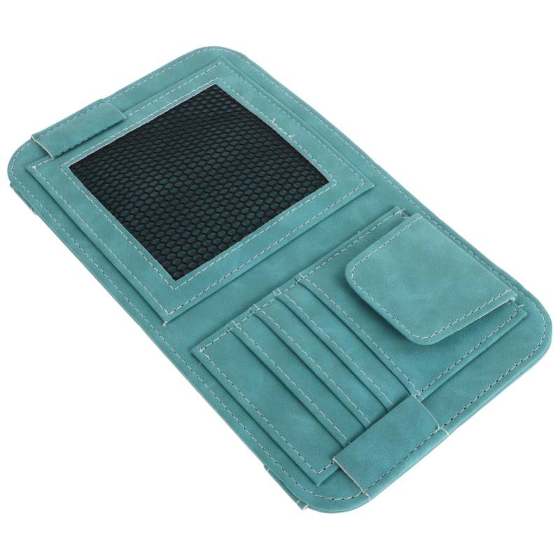 VALICLUD Auto Visier Organizer Mit Clip Multifunktionaler Halter Für Sonnenbrillen Dokumente Und Kleine Gegenstände Zubehör Für Ihr Langlebig Und Einfach von VALICLUD