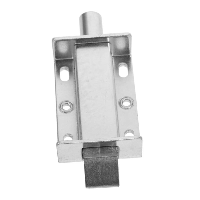 VALICLUD Türschloss Werkzeugkasten Werkzeugkasten Federtürriegel Metall Anhängerzubehör Ersatz Anhängerzubehör Ersatzfederriegel Hardware Federriegel Federschloss Eisen Silber von VALICLUD