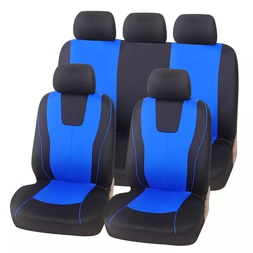 Auto Sitzbezüge für Jeep Renegade Desert Hawk(BU)/Frostbite(BU)/Limited BU 4×4(BU) 4xe(BU), Atmungsaktiv Bequem Autositzbezüge Sets, Wasserdichtes Verschleißfest Sitzbezug Sets Innenraum Zubehör von VALKEM