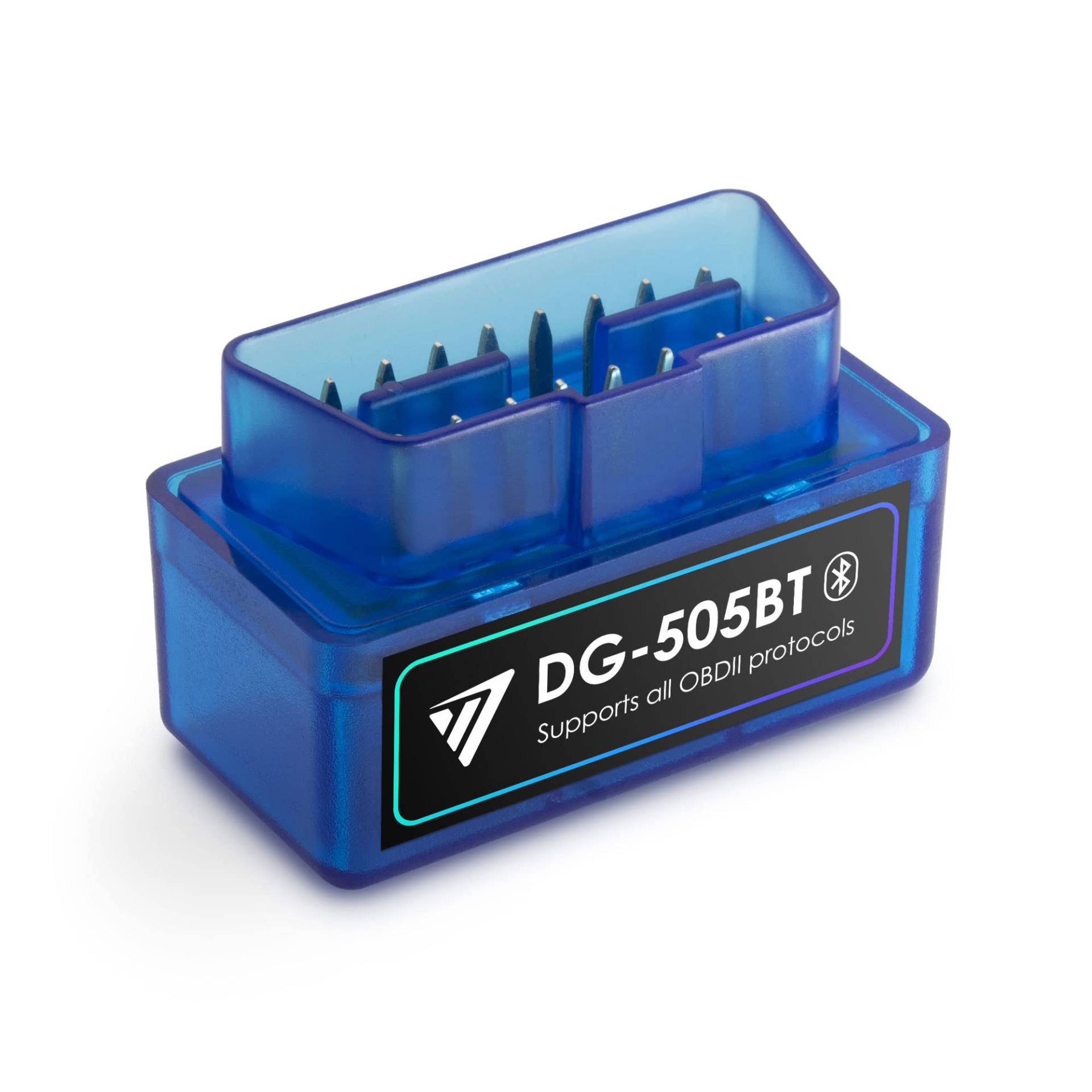 Valtron DG-505BT OBD II Diagnosewerkzeug | Bluetooth Adapter | OBD2 Diagnosegerät | Check Engine Code Reader | Plug & Play | Kompatibel mit Android und Windows von VALTRON