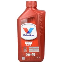 Motoröl VALVOLINE Maxlife 5W40, 1L Motoröl VALVOLINE Maxlife 5W40, 1L von Valvoline