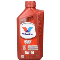 Motoröl VALVOLINE Maxlife 5W40, 1L von Valvoline