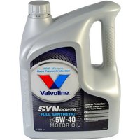 Motoröl VALVOLINE Synpower 5W40, 4L Motoröl VALVOLINE Synpower 5W40, 4L von Valvoline