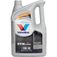 Motoröl VALVOLINE Synpower FE 5W30, 5L von Valvoline