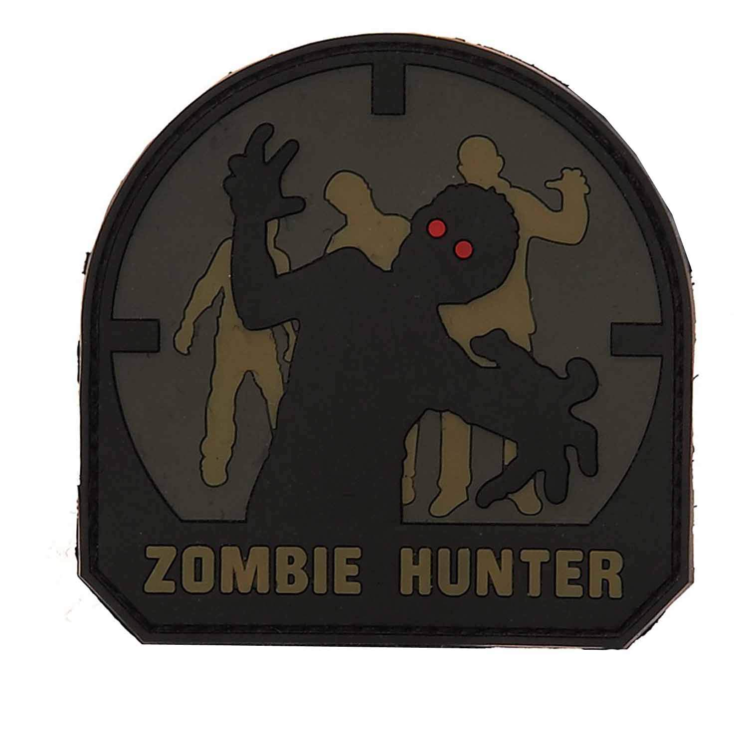 VAN OS Emblem 3D PVC Zombie Hunter Klett Patch Abzeichen Aufnäher 6,8 x 6,9 cm von VAN OS