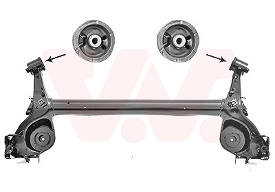 Van Wezel Achskörper [Hersteller-Nr. 3804629] für Opel von VAN WEZEL